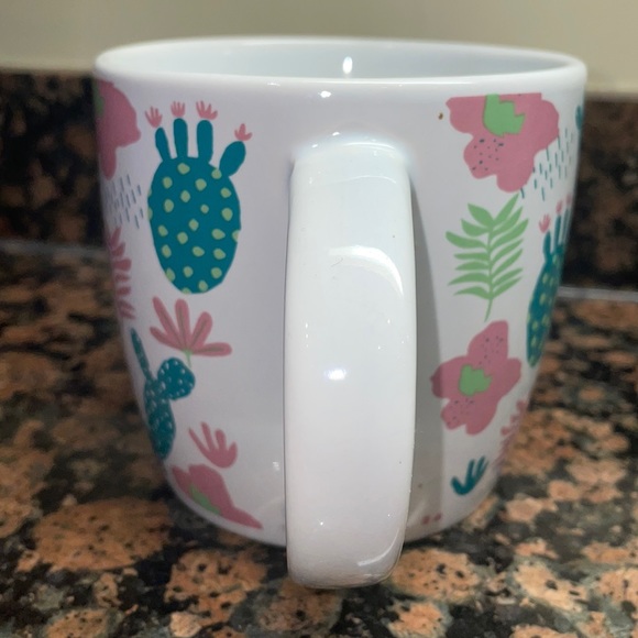 Cactus mug. Oversized jumbo 18 oz - Picture 4 of 4